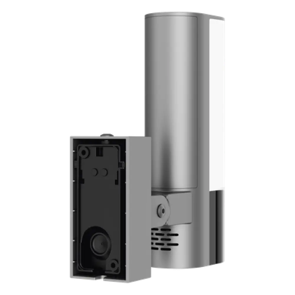 Cámara IP Bala / 4 Megapixel / Wi-Fi 2.4 GHz / IR 10 m (32.8 ft) / Luz LED 700 lm / Audio Bidireccional / IP67