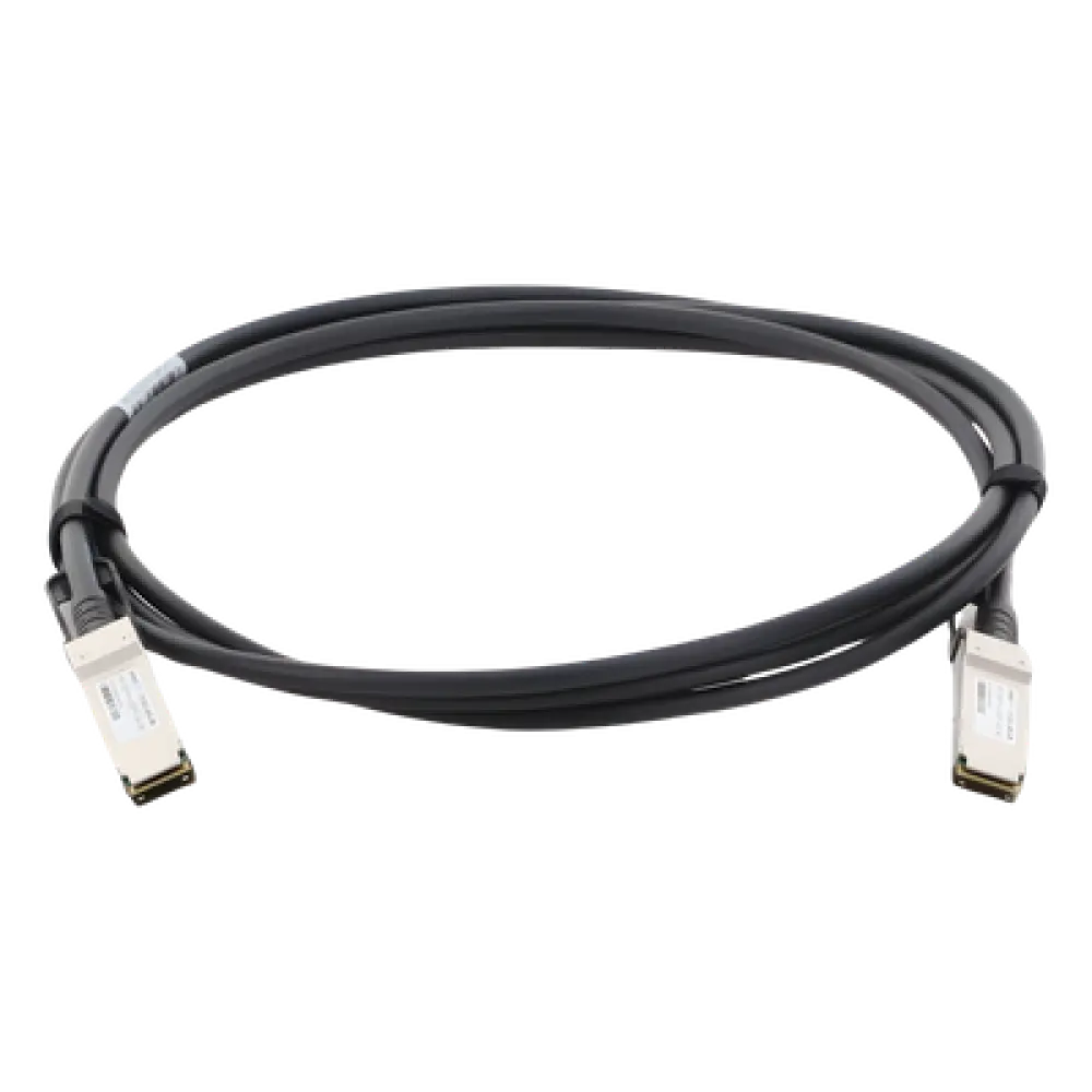 Cable DAC QSFP+ / 40 Gbps Full Duplex / Pasivo Twinax / 3 m (9.84 ft) / Compatible Multimarca