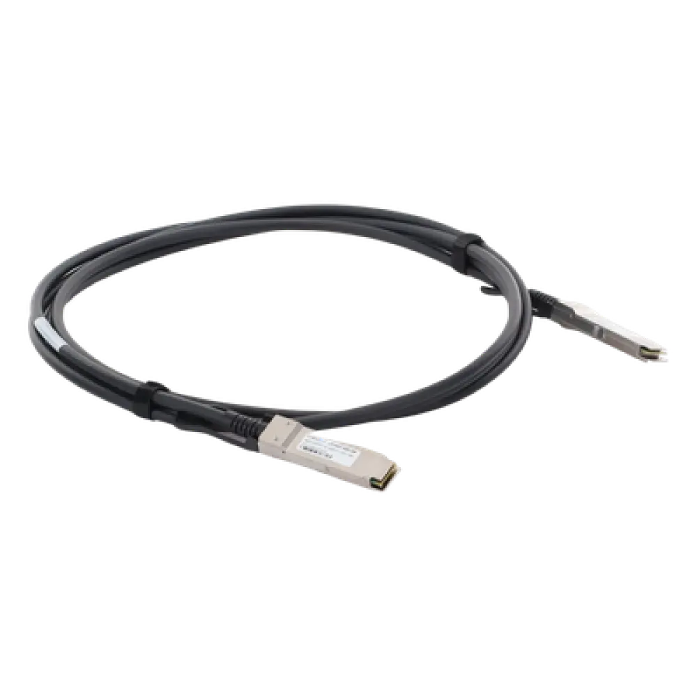 Cable DAC QSFP+ / 40 Gbps Full Duplex / Pasivo Twinax / 3 m (9.84 ft) / Compatible Multimarca
