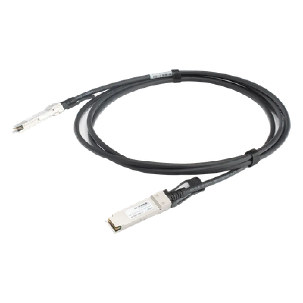 Cable DAC QSFP+ / 40 Gbps Full Duplex / Pasivo Twinax / 3 m (9.84 ft) / Compatible Multimarca