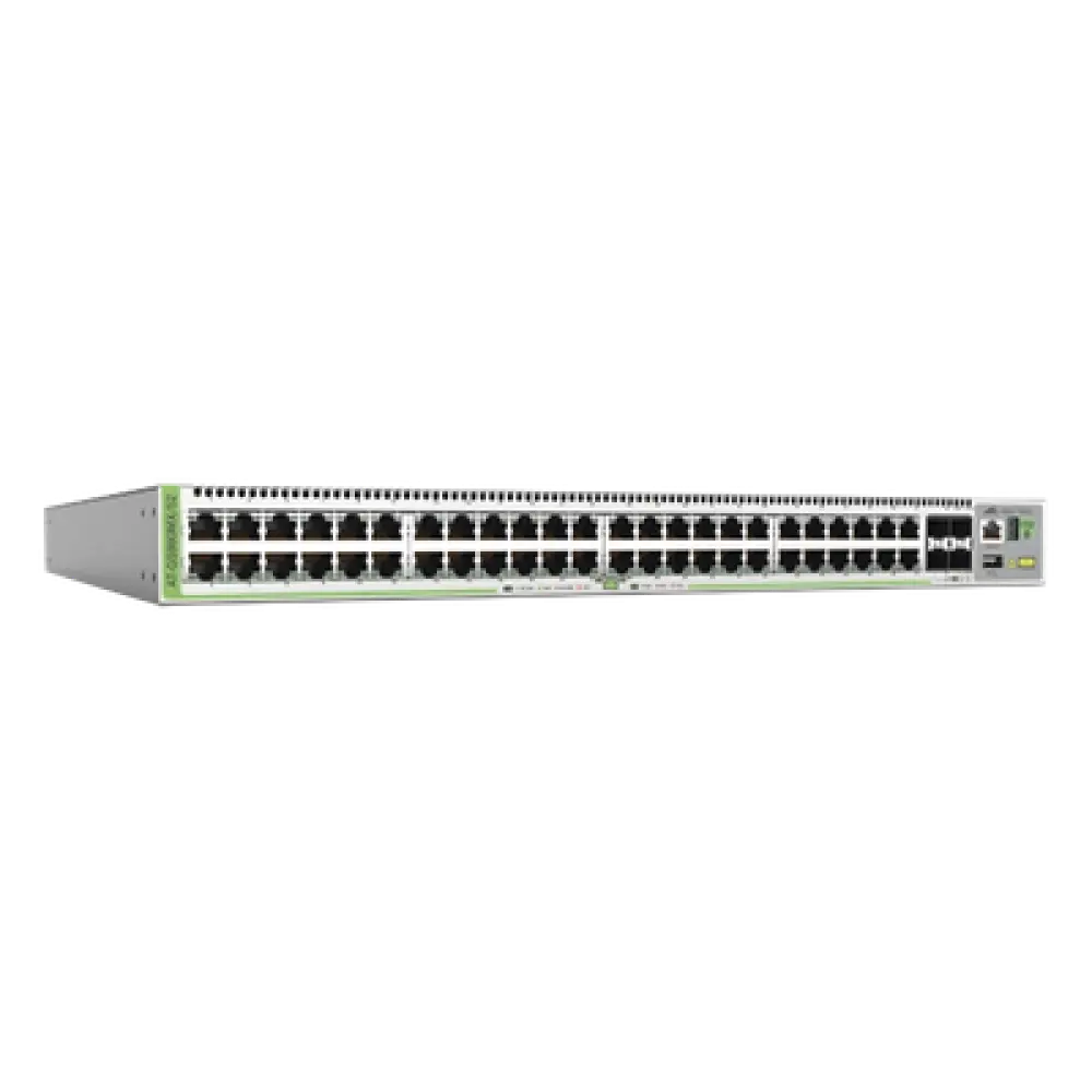 Switch Apilable L3 Lite / 48 Puertos Gigabit / 4 SFP+ 10G / 240 Gbps / 1U Rack / 17.3 x 12.7 x 1.7 in