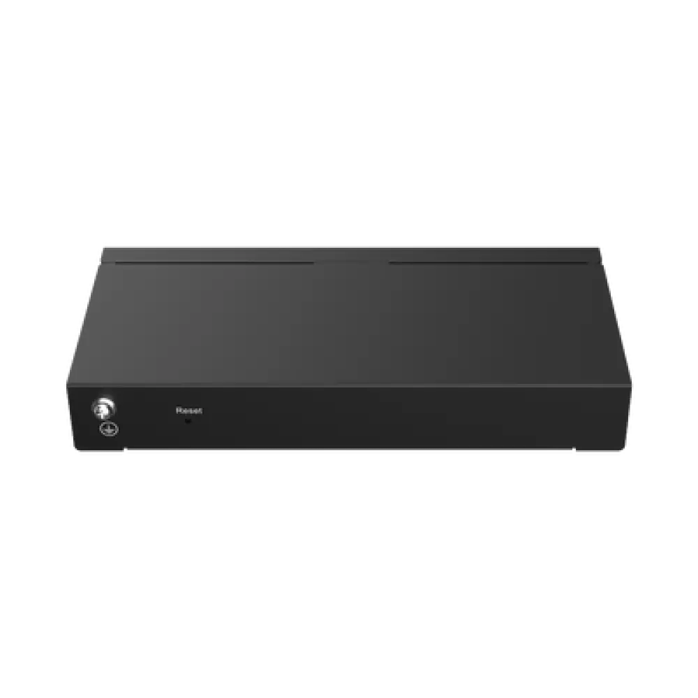 Switch Administrable Gigabit / 8 Puertos 10/100/1000BASE-T / Capa 2 / Switching 16 Gbps / Forwarding 11.9 Mpps / Modo CCTV 250 m (820 ft) / Fanless