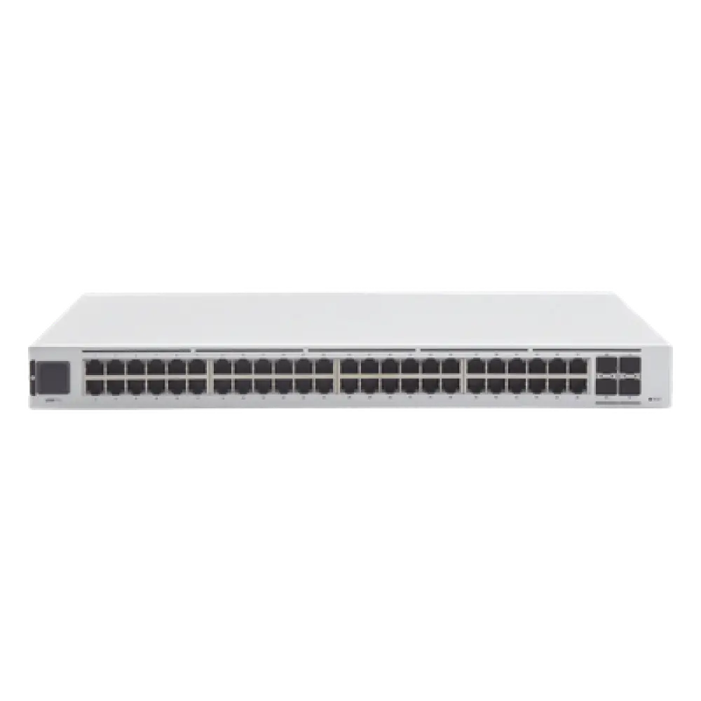Switch Capa 3 / 48 Puertos Gigabit RJ-45 / 4 Puertos SFP+ 10G / 17.42 x 11.24 x 1.72' / Pantalla Informativa
