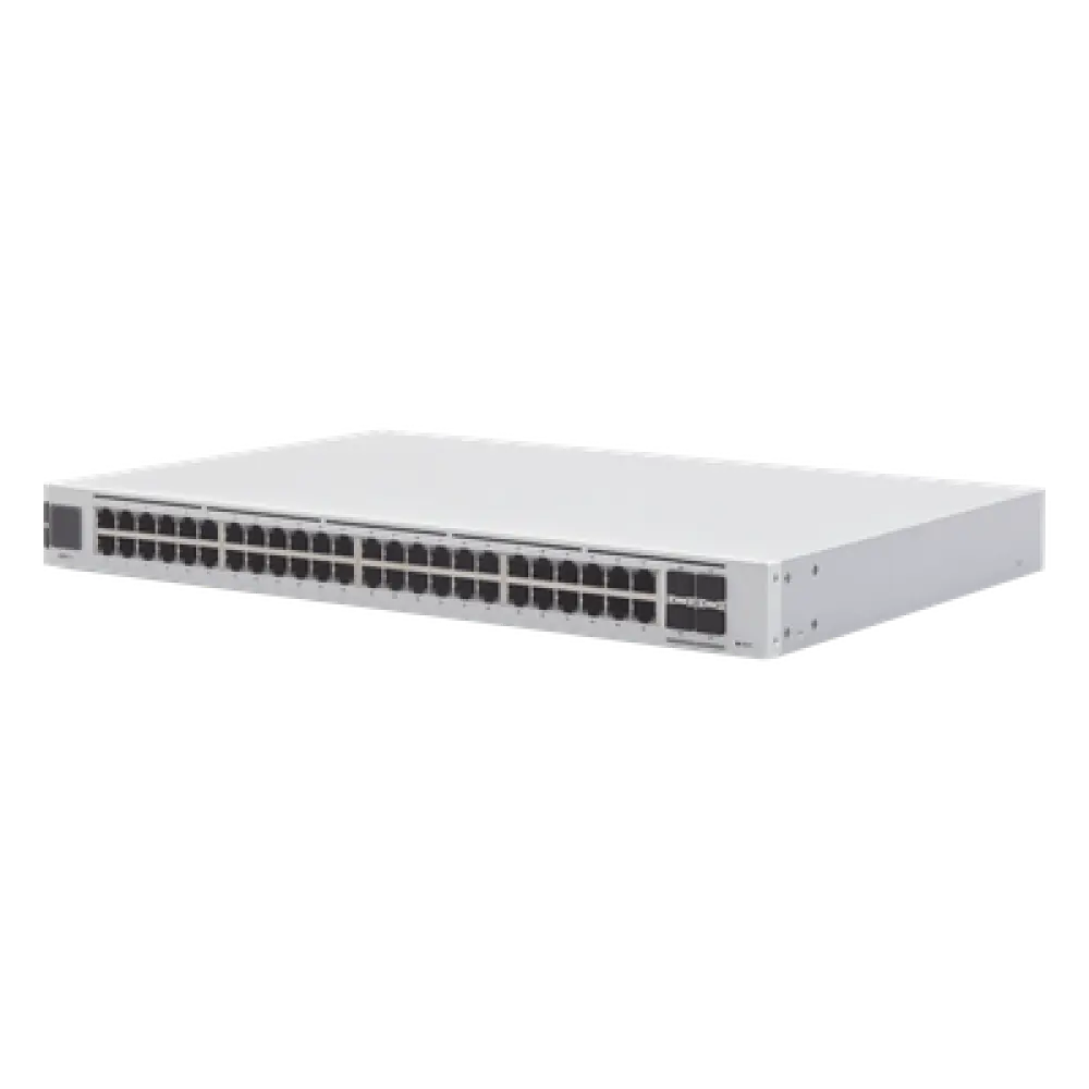 Switch Capa 3 / 48 Puertos Gigabit RJ-45 / 4 Puertos SFP+ 10G / 17.42 x 11.24 x 1.72' / Pantalla Informativa