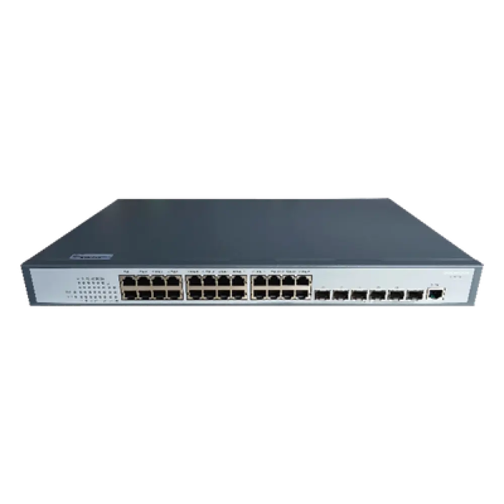 Switch Core Administrable Capa 3 / 24 Puertos Gigabit / 6 Uplink SFP+ 10G / Enrutamiento BGP-OSPF / 1.44 x 0.76 x 0.92 ft