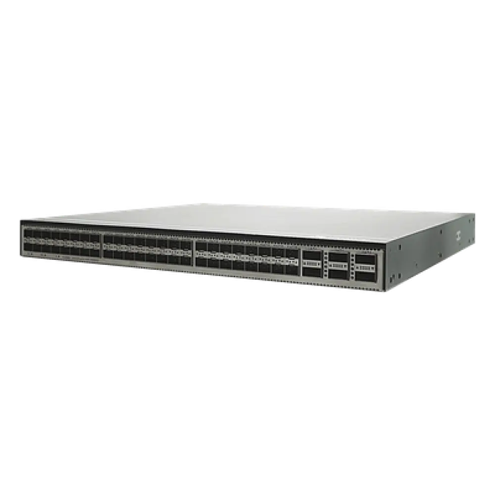 Switch Core / 48 puertos SFP+ 10G / 6 puertos QSFP28 40G-100G / Stacking / M-LAG / Flujo aire reversible