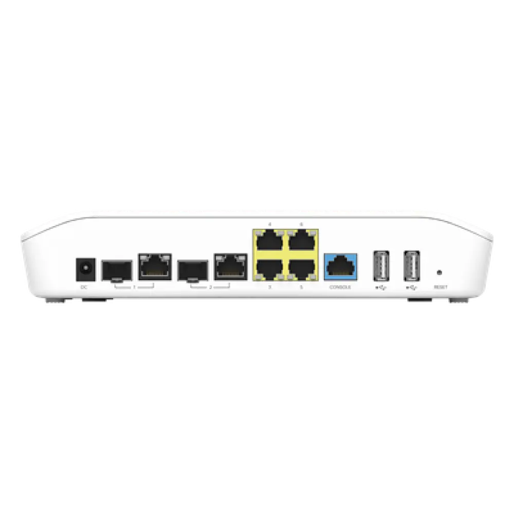 Firewall SD-WAN / 2 WAN Gigabit + 2 SFP Combo / 4 LAN Gigabit / IDS-IPS / 945 Mbps / Hasta 1,000 Dispositivos