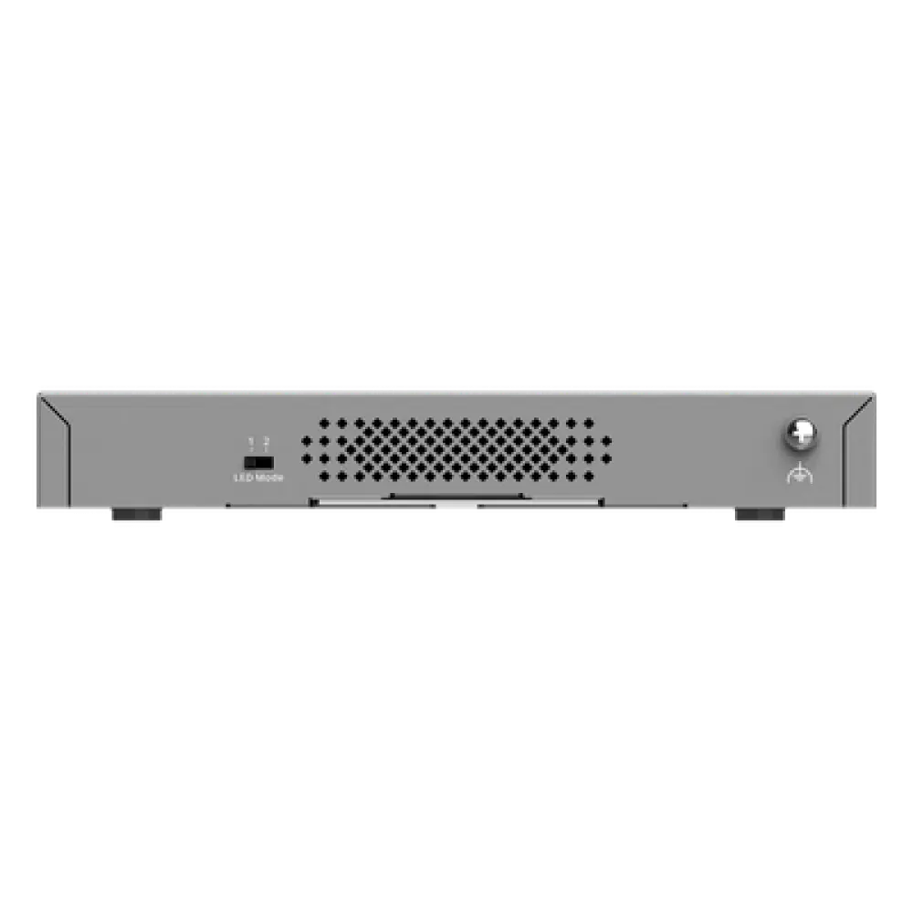ONU/Switch PoE+ Híbrido / 1 Puerto PON 1G SC/UPC / 8 Puertos Ethernet 1G / 120W PoE+ / 18 Gbps / 7.95 x 4.25 x 1.10 in