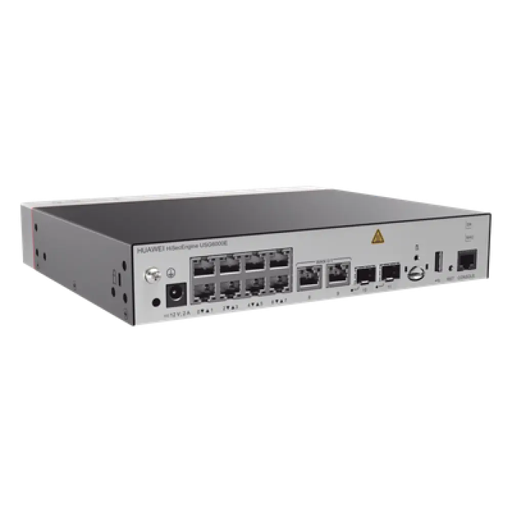 Firewall HUAWEI HiSecEngine de 1.5 Gbps para Empresas Pequeñas. Incluye Licencias por 1 Año de Threat Protection (AV, IPS, URL)