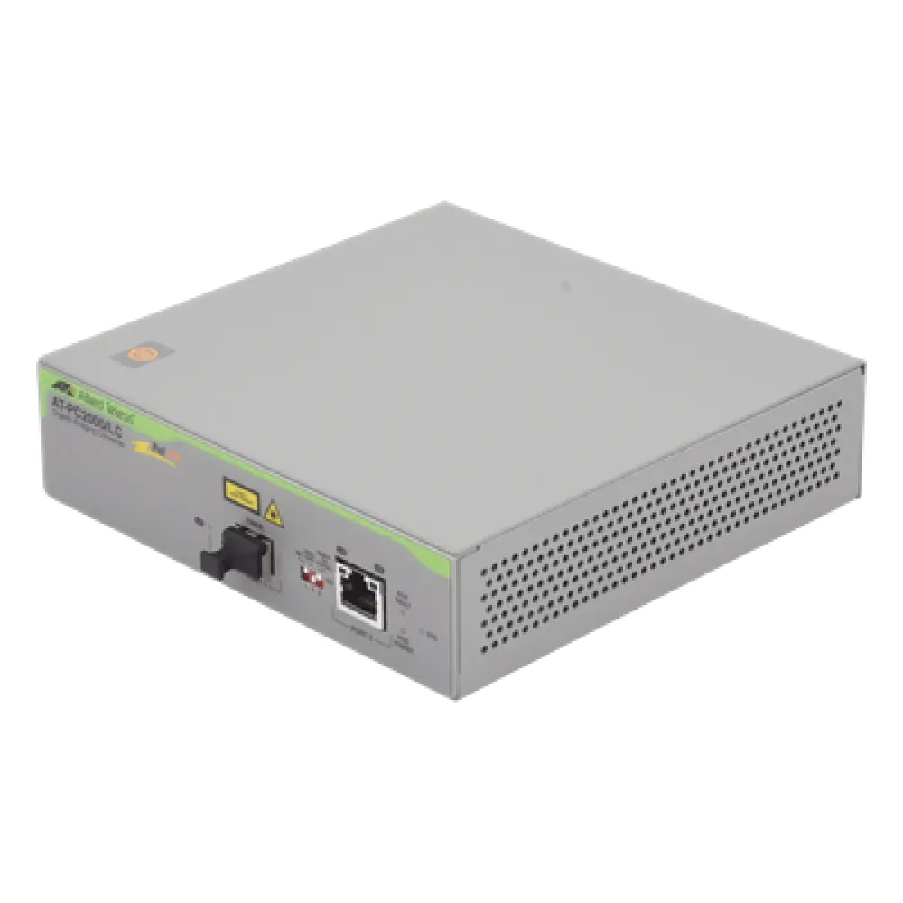 Convertidor de Medios PoE+ / Gigabit Ethernet a Fibra Óptica / Multimodo LC / 550 m (1804.5 ft) / 30 W / Jumbo Frames 10K