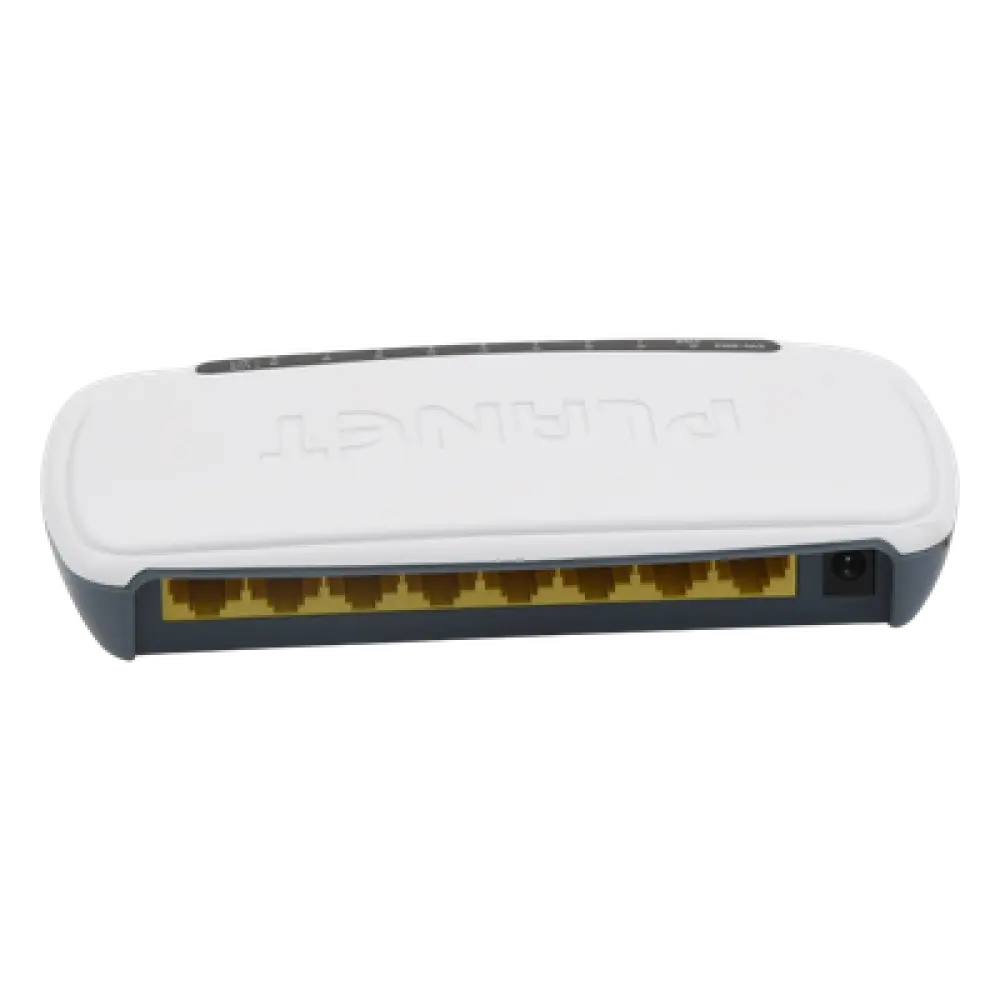 Switch No Administrable / 8 Puertos Fast Ethernet 10/100 Mbps / 1.19 MPPS / 0.55 x 0.33 x 0.10 ft