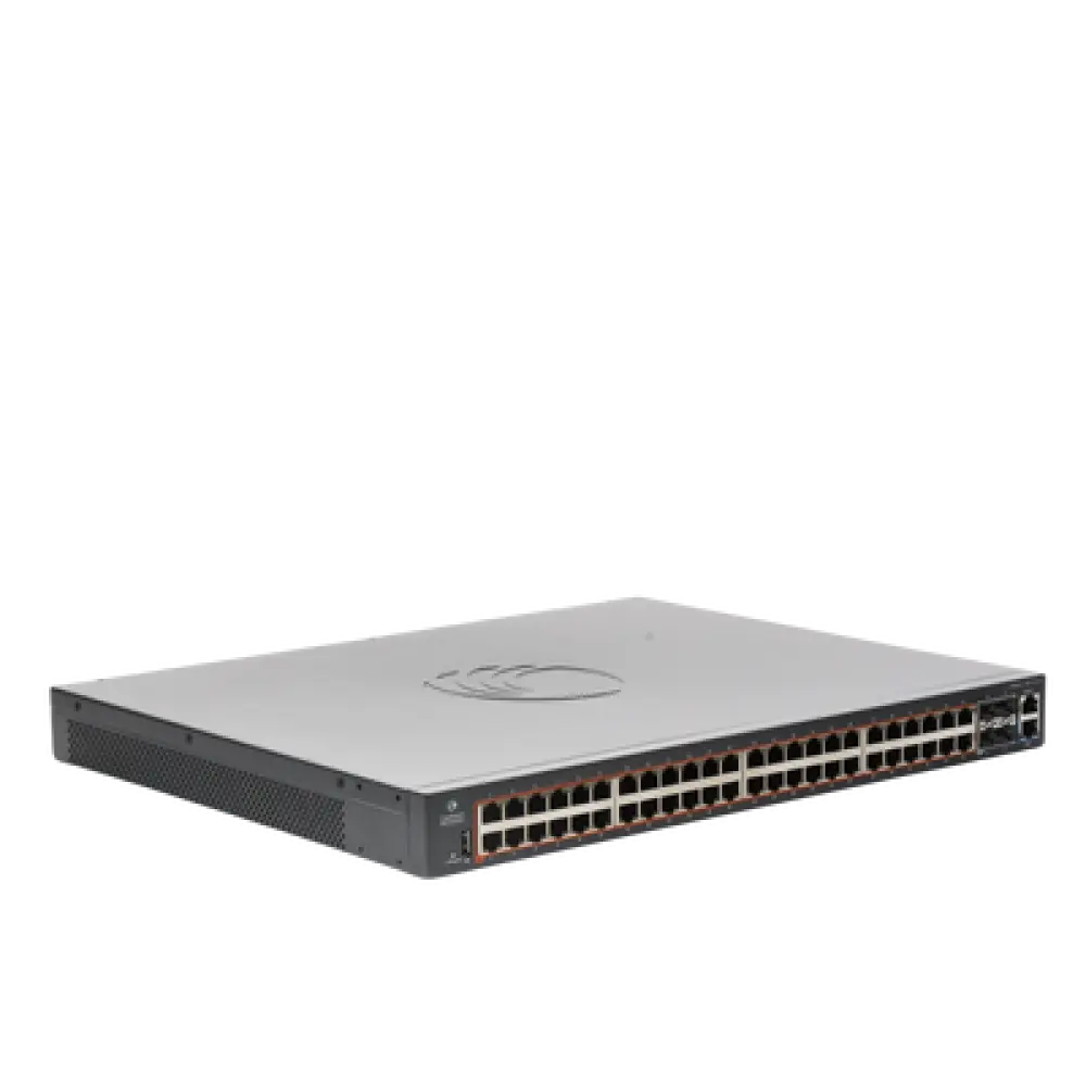Switch Gestionable Capa 2+ / 48 Puertos PoE+ / 4 SFP+ 10 Gbps / 176 Gbps / PoE 400 W