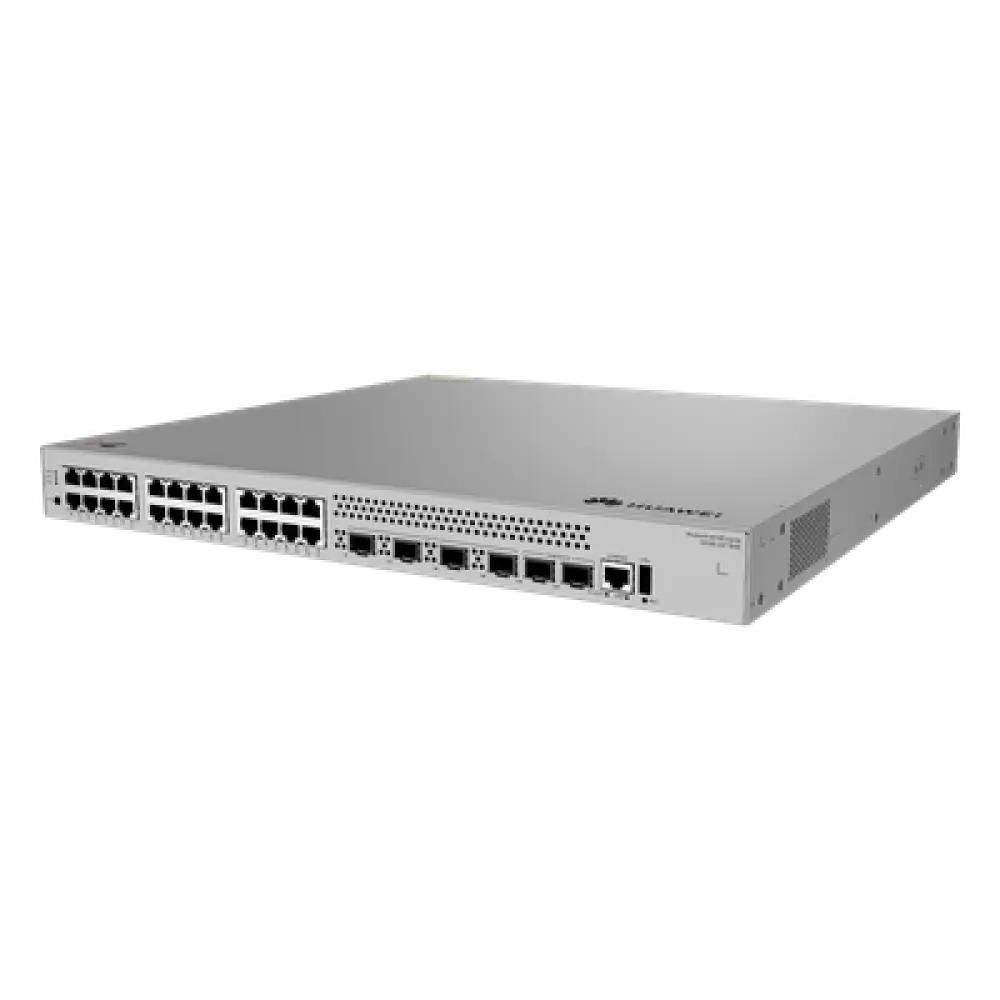 Switch Core Capa 3 / 24 Puertos Gigabit / 4 Uplink 10GE SFP+ / 2 Stack 10GE SFP+ / Ruteo Dinámico / iStack / Administración Nube