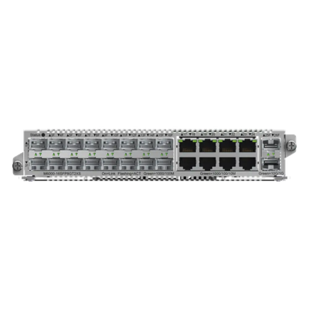 Tarjeta switch / 16 puertos SFP / 8 puertos RJ45 Gigabit / Compatibilidad RG-NBS6002