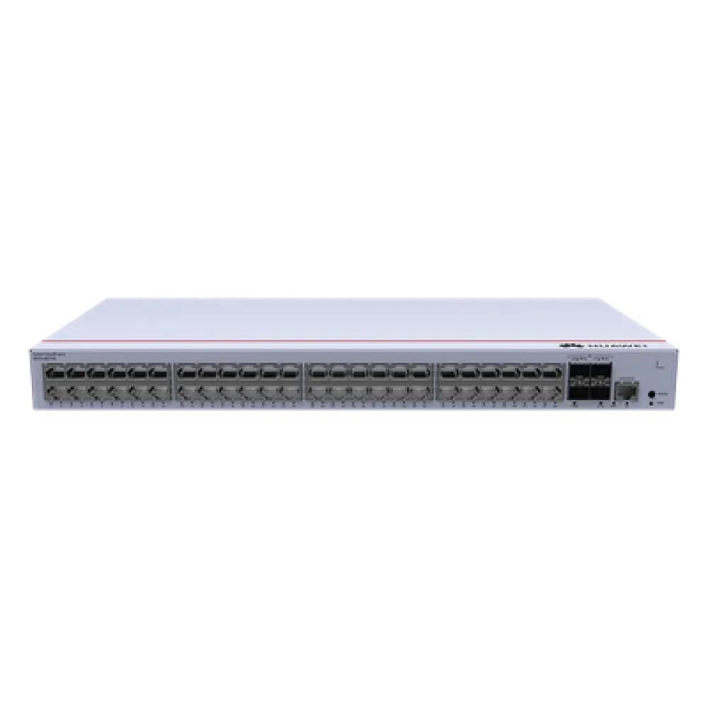 Switch Capa 3 Administrable / 48 Puertos Gigabit / 4 SFP Uplink / iStack / 104 Gbps / 1U Rackmount