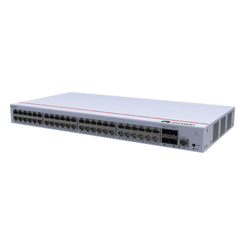 Switch Capa 3 Administrable / 48 Puertos Gigabit / 4 SFP Uplink / iStack / 104 Gbps / 1U Rackmount