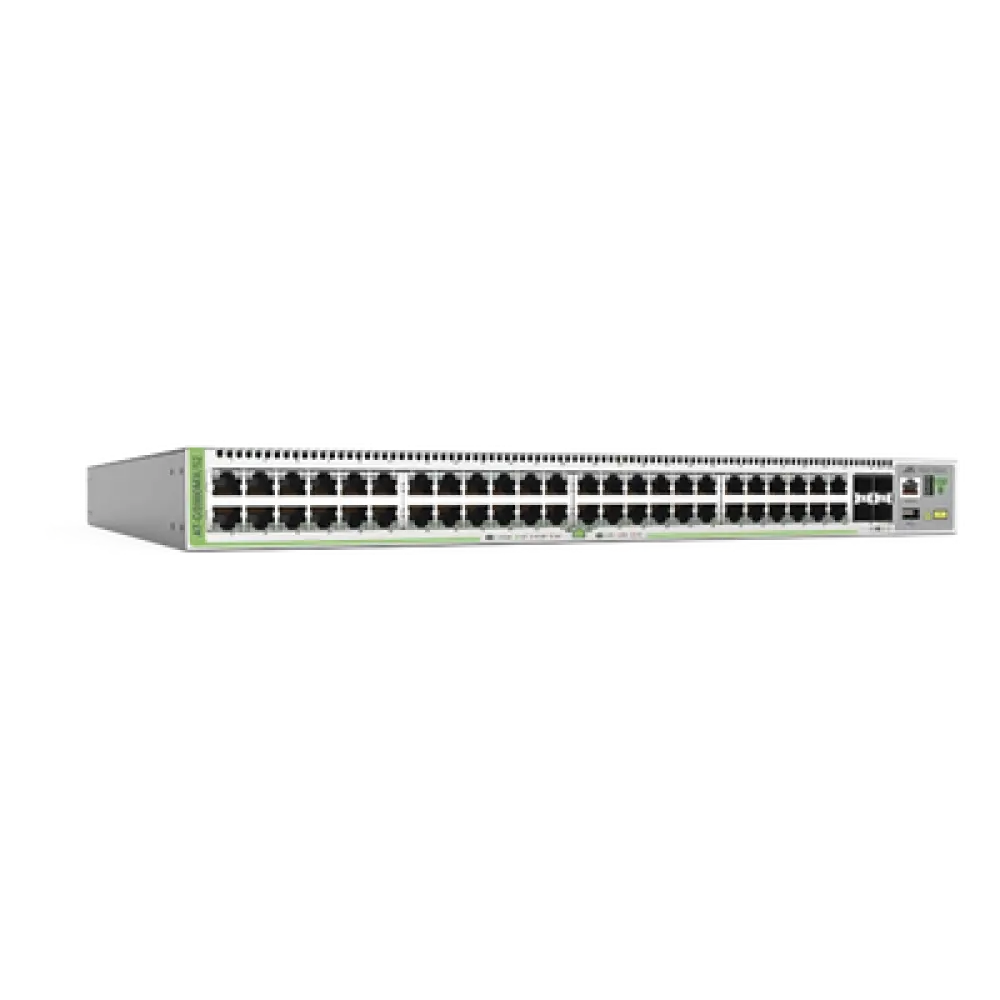 Switch Apilable L3 lite, 48 puertos 10/100/1000-T, 4 puertos SFP+ 10G