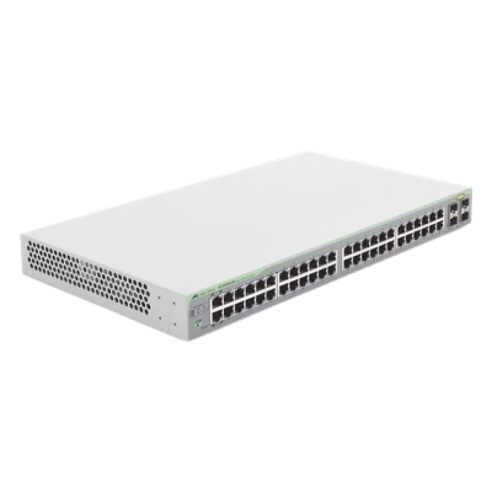 Switch WebSmart / 48 puertos Gigabit / 4 SFP Combo / 96 Gbps / 1U Rack