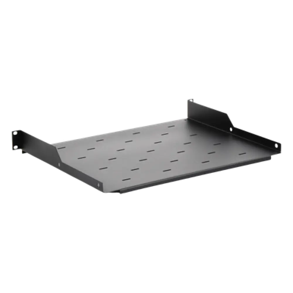 Charola para Rack / 19" / 1U / 34 cm / 13.5 ft / Acero Calibre 18 / Carga 6 kg