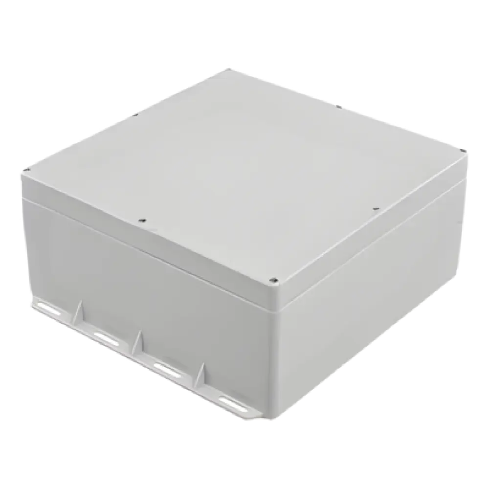 Gabinete Plástico para Exterior / IP65 / 300 x 300 x 150 mm / ABS Resistente / Cierre por Tornillos / -20 a 60 °C
