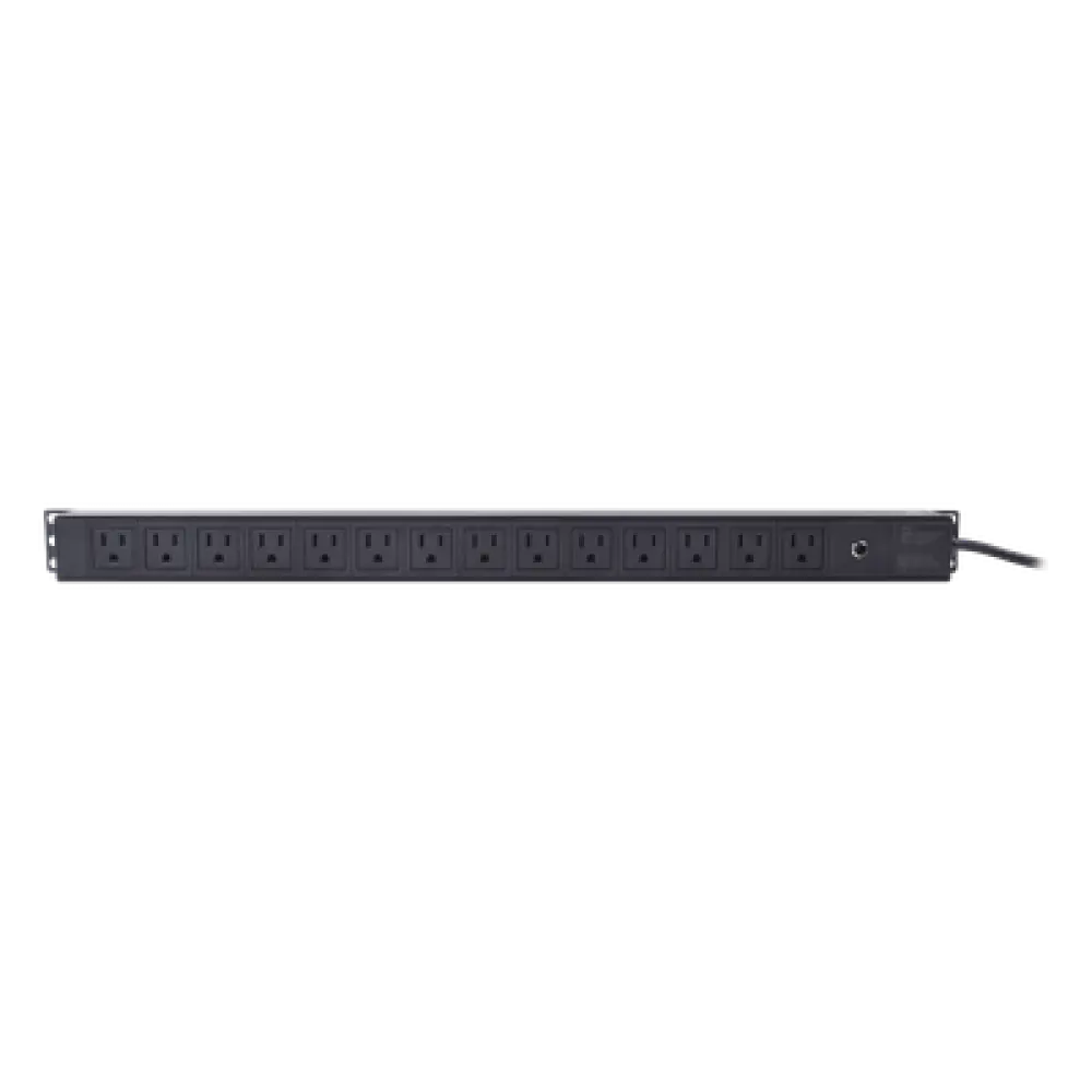 PDU Vertical / 14 Tomas NEMA 5-15R / 125 V Monofásico / Montaje en Rack 650 mm (25.6 in) / Cable 1.90 m (6.2 ft)