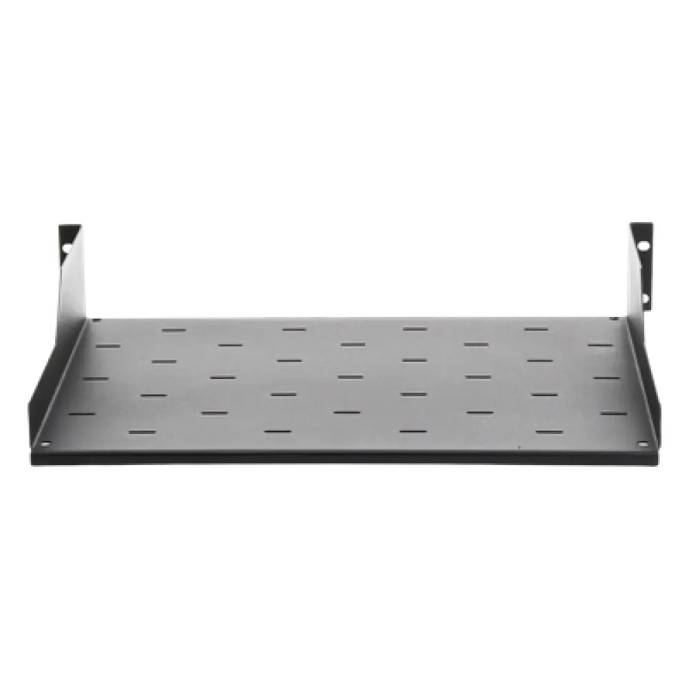 Charola para Rack / 19" / 2UR / Profundidad 34.2 cm (13.5 in) / Carga 20 kg / Lámina Calibre 16