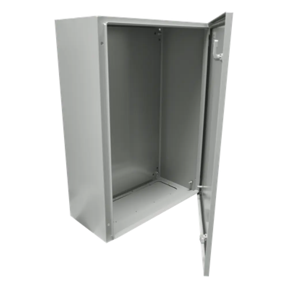Gabinete de Acero para Intemperie / IP66 / IK10 / 500 x 700 x 250 mm / Placa Trasera Galvanizada / Cerradura con Llave