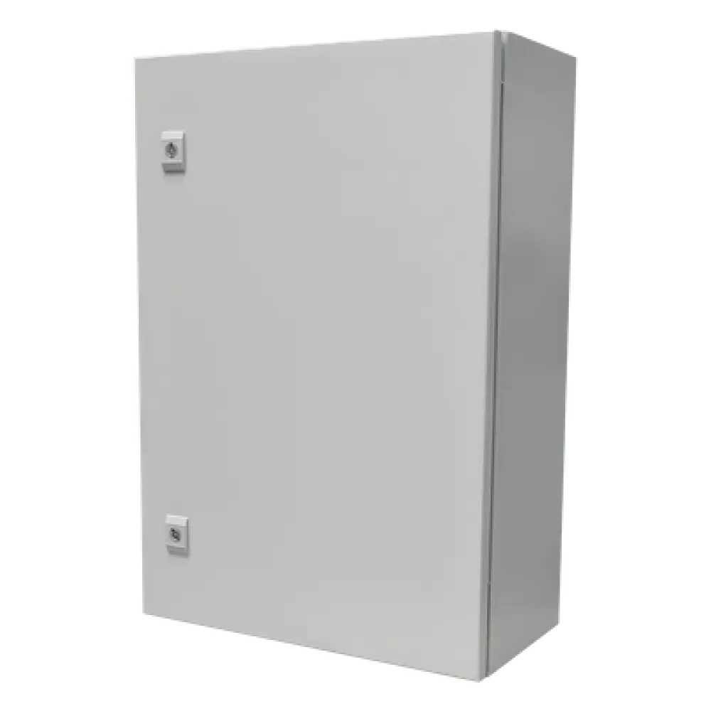 Gabinete de Acero para Intemperie / IP66 / IK10 / 500 x 700 x 250 mm / Placa Trasera Galvanizada / Cerradura con Llave