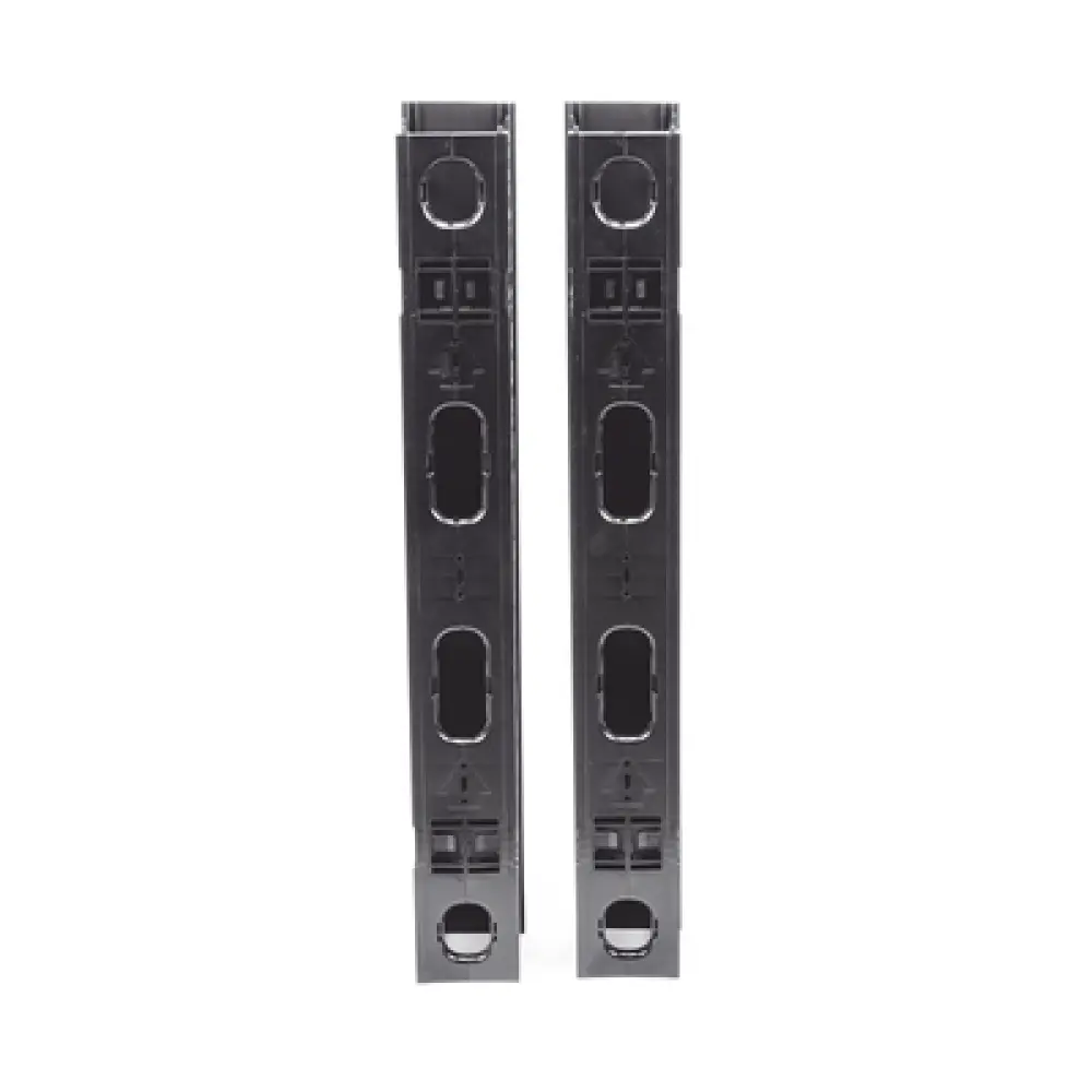 Organizador Vertical de Cables / Doble Cara / 45 RU / 5x12in / 4.9in Ancho / 6.9ft Altura / Negro