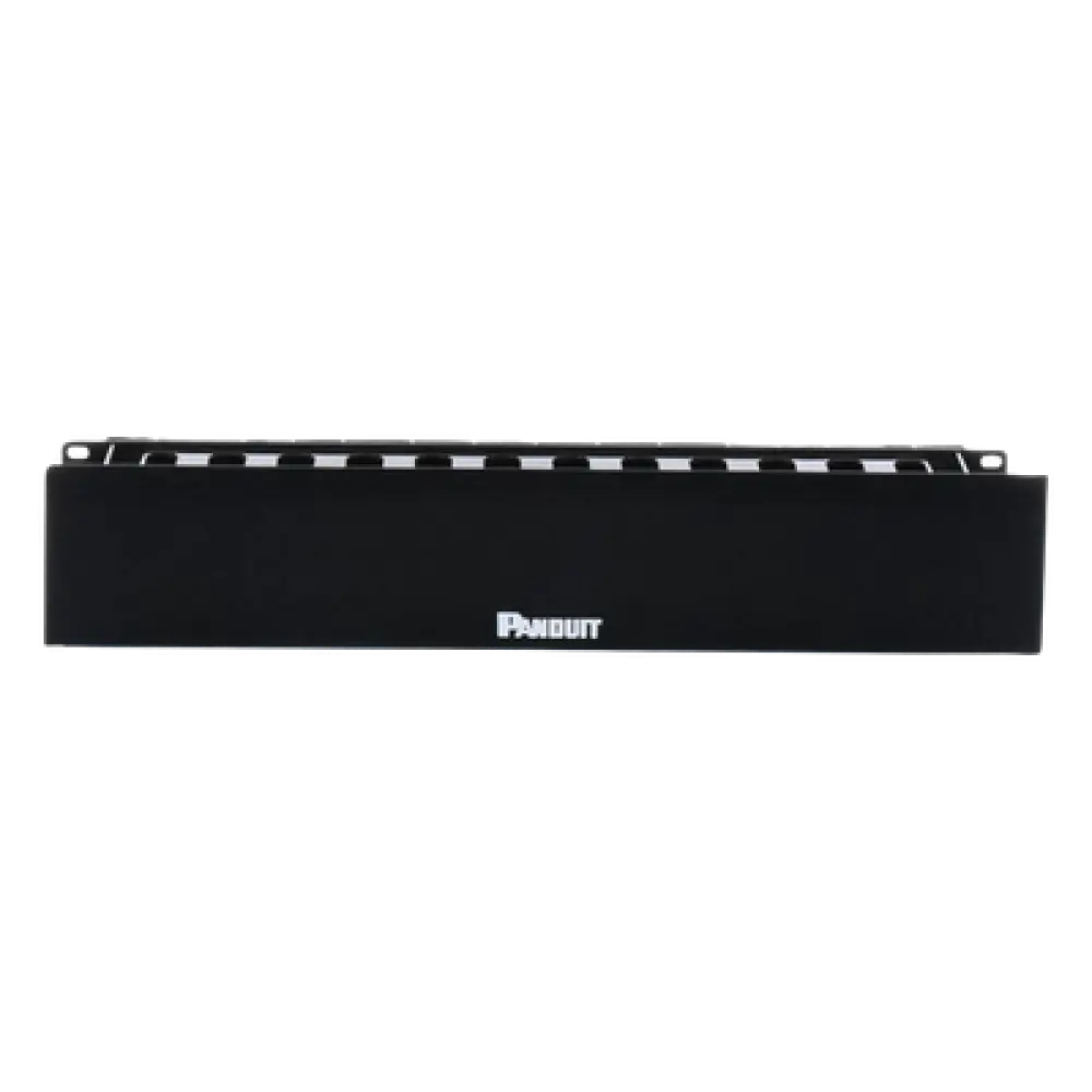Organizador de Cables Horizontal / 2UR / 19in / Frontal con Tapa Extendida / ABS