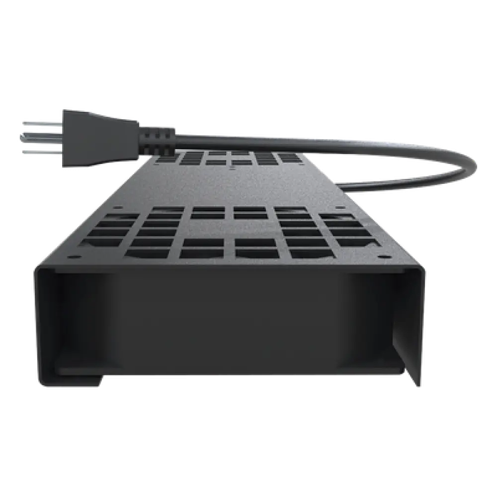 Kit de Ventilación Forzada / 2 Ventiladores 12x12 cm / 3 Tomas NEMA 5-15R / 110 Vca / 15A Máx / Cable 1.7 m / 5.6 ft