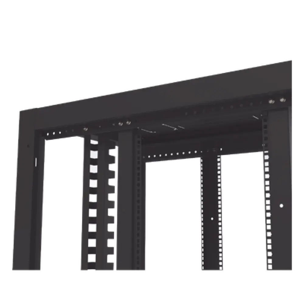 Gabinete Rack de Piso / 19" Estándar / 42UR / 600 mm x 1000 mm / Acero / Puerta con Cristal Templado