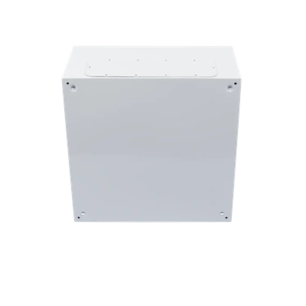 Gabinete de Acero para Intemperie / IP66 / IK10 / 600 x 600 x 300 mm / Carga 50 kg / Placa Trasera Galvanizada