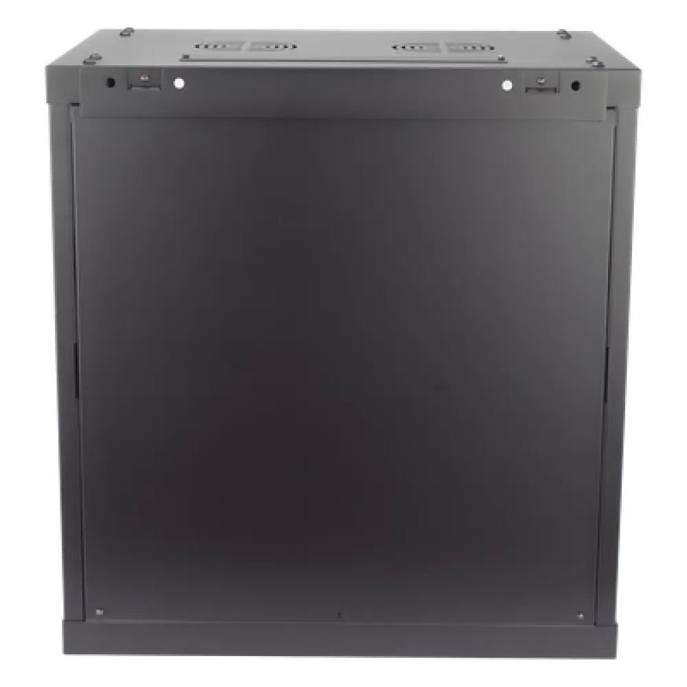 Gabinete de Pared y Piso / 12U Rack 19" / Cristal Templado / Carga 40 kg / Laterales Desmontables / 600 x 635 x 450 mm (23.6 x 25 x 17.7 in)