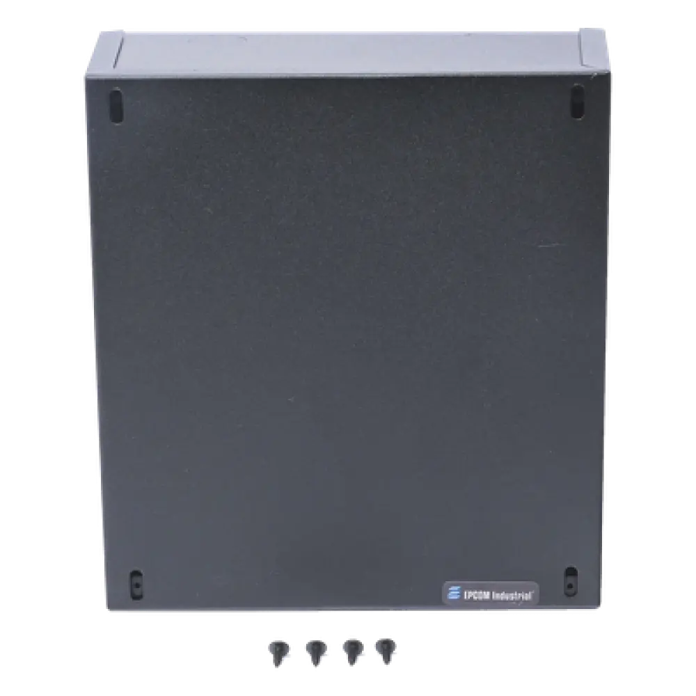 Gabinete para Baterías / Acero Calibre 26 / 217 x 212 x 88 mm / Pintura Electrostática Negra / Compatible con Tablillas ELKP624U-ELKP624, AL624, SMP3 y SMP5