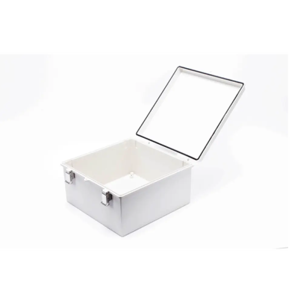 Gabinete de Protección IP / ABS Intemperie / IP66 / 300 x 300 x 180 mm / Cierre Inoxidable / Opción Candado 5 mm