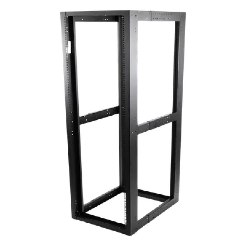 Rack 19" / 4 Postes / 45 Unidades / Profundidad Ajustable 610-940 mm / Capacidad 900 kg