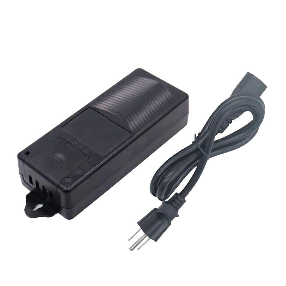 Fuente de Poder de 4 Salidas de 11 - 15 Vcc / 5 Amper / Voltaje de Entrada 110- 240 Vac / Fusible Termico PTC Integrado para Protección / Salida de Voltaje Inteligente hasta 3 Amper por Salida