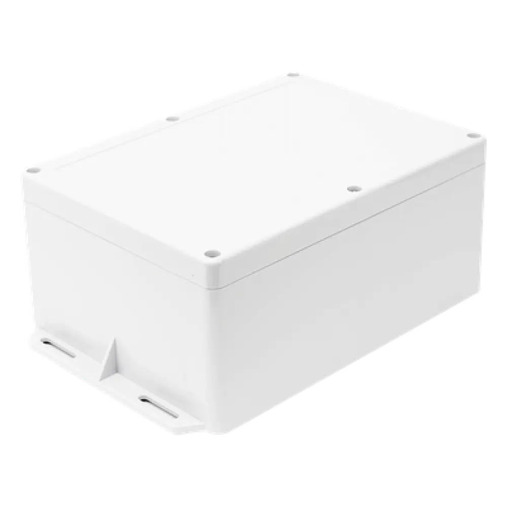 Gabinete para Exterior / IP65 / 220 x 160 x 100 mm / ABS / -20 a 60 °C / Orejas de Montaje Integradas