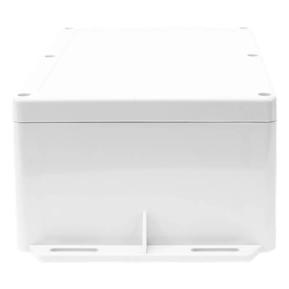 Gabinete para Exterior / IP65 / 220 x 160 x 100 mm / ABS / -20 a 60 °C / Orejas de Montaje Integradas