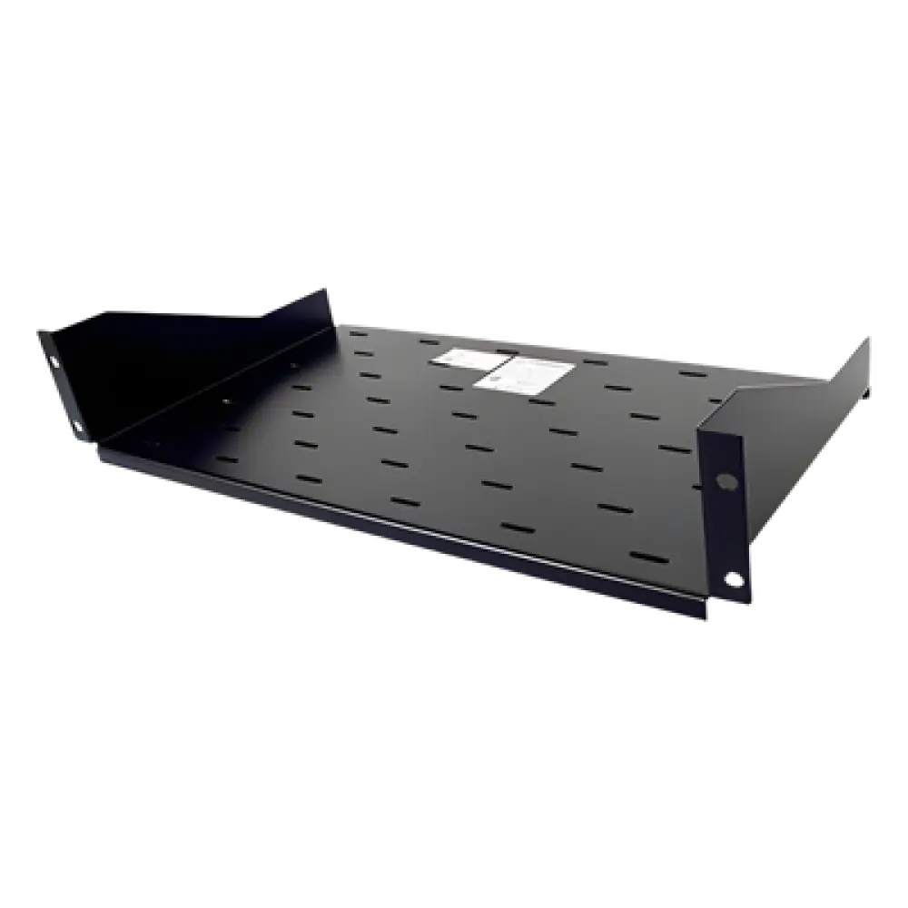 Charola para Rack / 19" / 2U / Profundidad 23 cm (9.1 ft) / Carga 10 kg / Uso Interior
