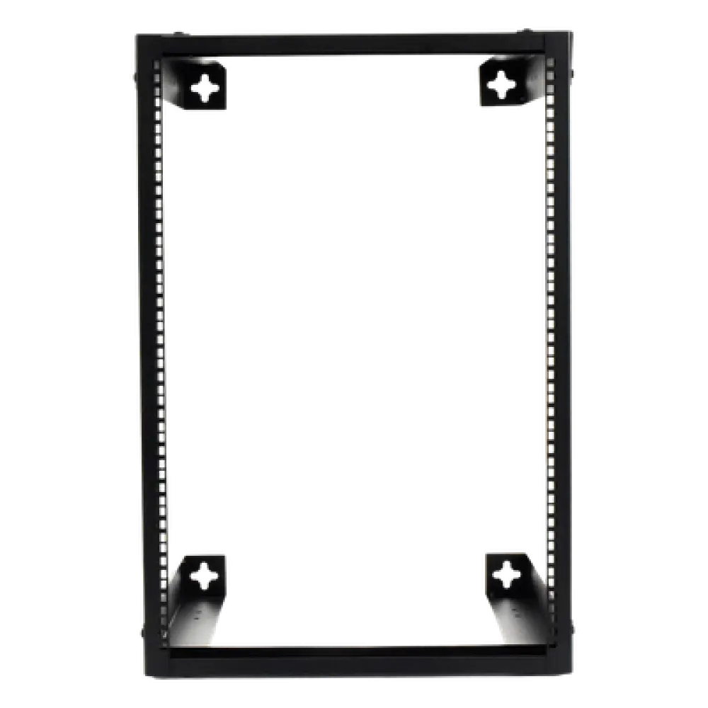 Rack Abierto de Pared / 19in / 16U / 450 mm Profundidad / 1.69 pies x 2.54 pies x 1.64 pies