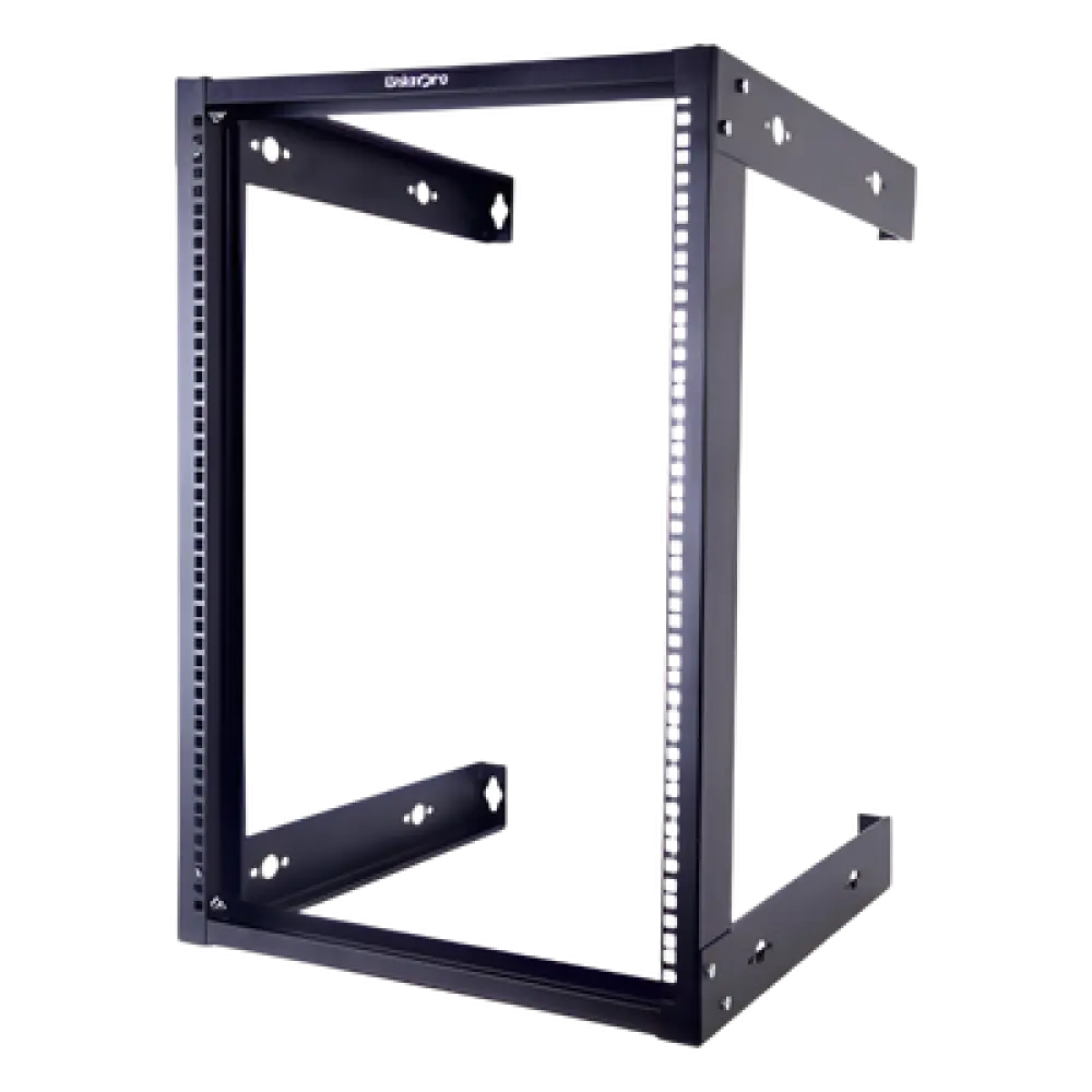 Rack Abierto de Pared / 19in / 16U / 450 mm Profundidad / 1.69 pies x 2.54 pies x 1.64 pies