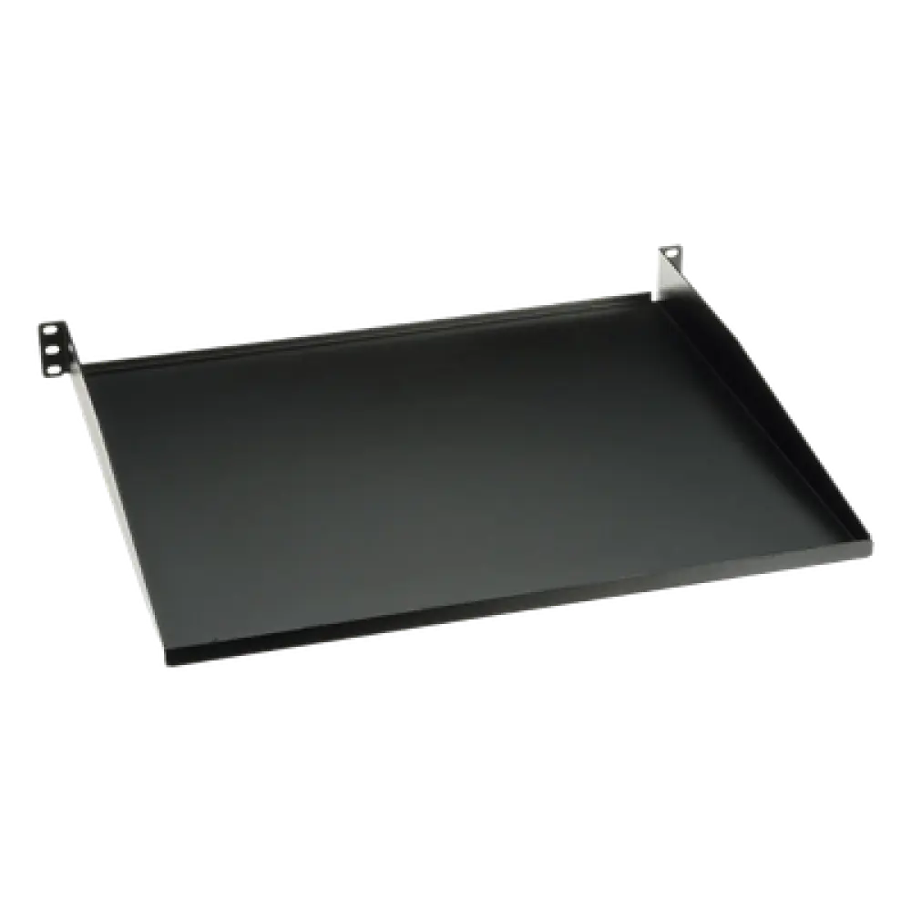 Charola para Rack / 19" / 1U / Carga 20 kg (44 lb) / Acero / Montaje Frontal