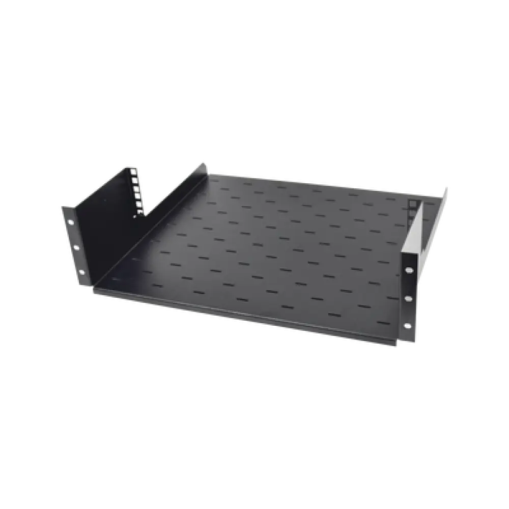 Rack Abierto de Pared / 19 pulgadas / 2U / Profundidad 460 mm (18 in) / Carga 22 kg / Charola 150 mm