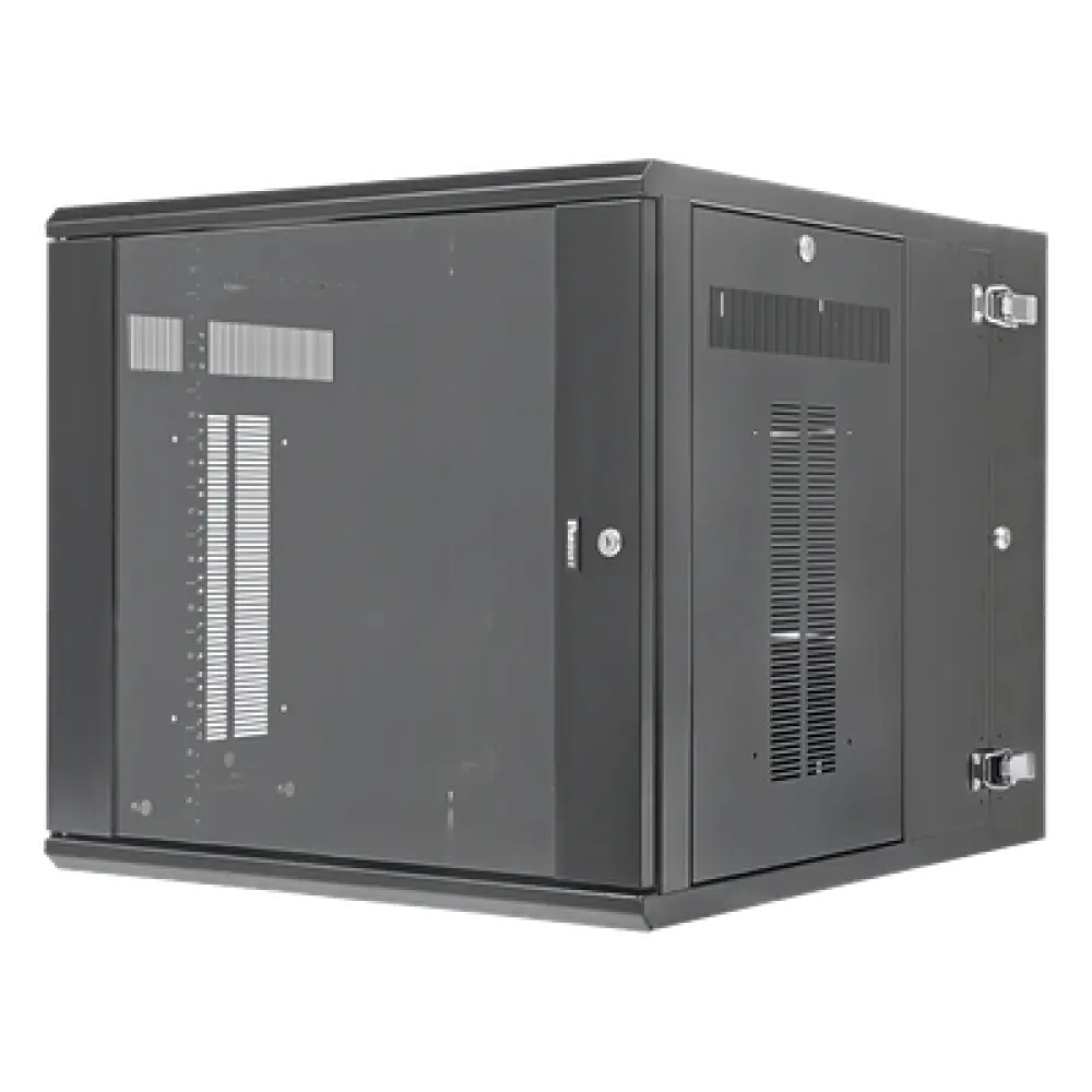 Gabinete de Montaje en Pared / 12 UR / 19in / 762mm (2.5 ft) Profundidad / Ventana de Seguridad / Acero
