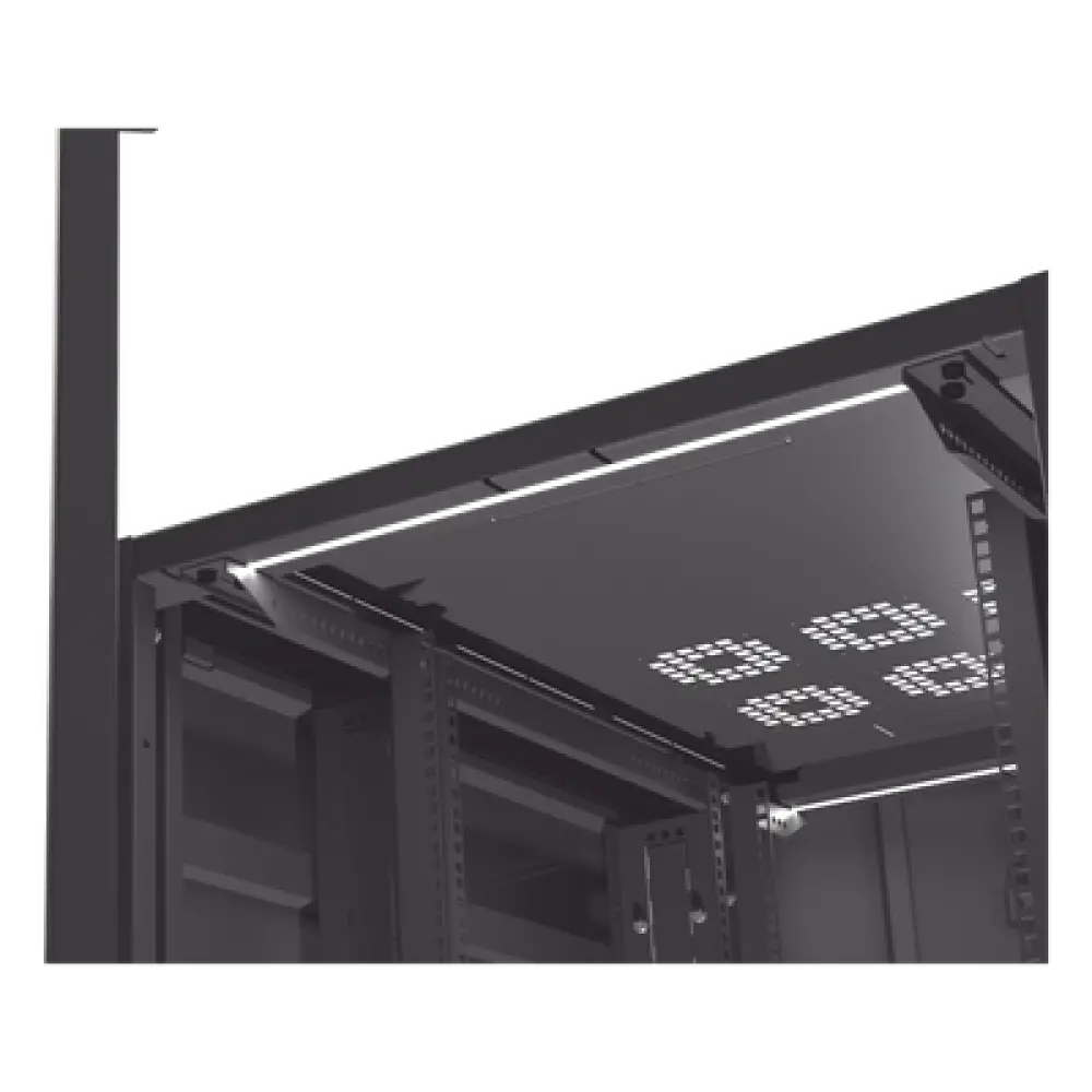 Gabinete Rack 19" / 42UR / 800 x 1000 mm / Acero / Carga 1268 kg / Puerta con Cristal Templado
