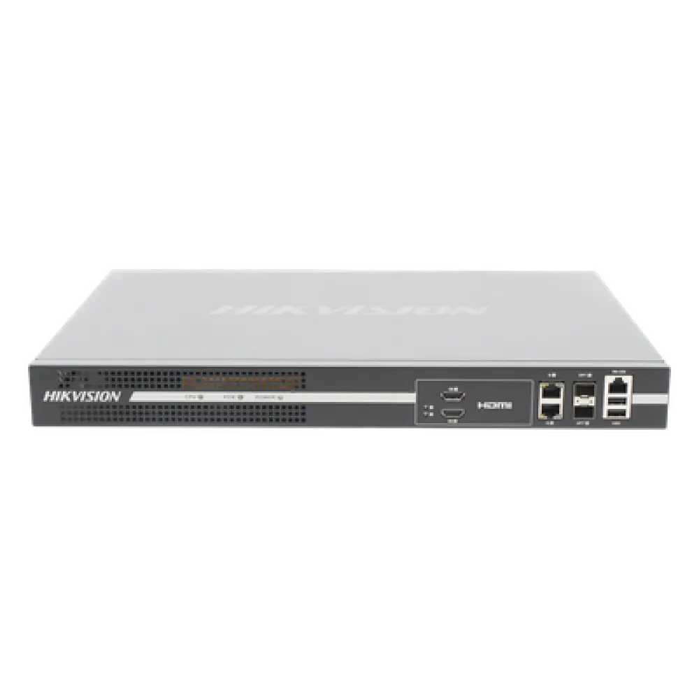 Decodificador de Vídeo IP / 8 Salidas HDMI 4K UHD / 128 Canales Simultáneos / Videowall 25 Cámaras por Pantalla / Dual Ethernet Gigabit / Fibra Óptica