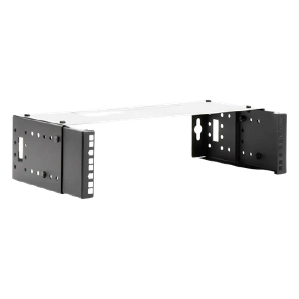 Rack Abierto de Pared / 19in / 2.5 UR / Profundidad Ajustable 8 a 12 in (20.3 a 30.5 cm) / Acero Electroestático