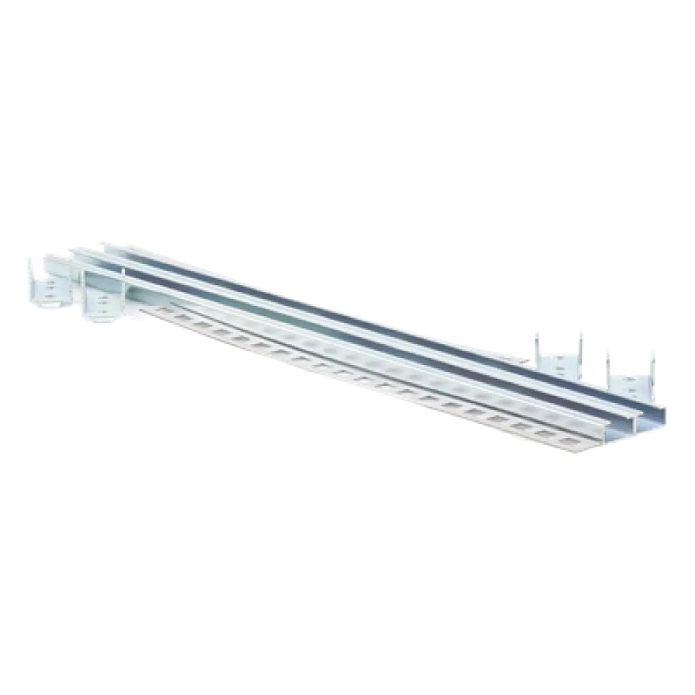 Herrajes de Fijación para Gabinete / Acero Galvanizado / Sujeción 600 mm / Poste hasta 152.4 mm (6') / Ancho Gabinete 600 mm